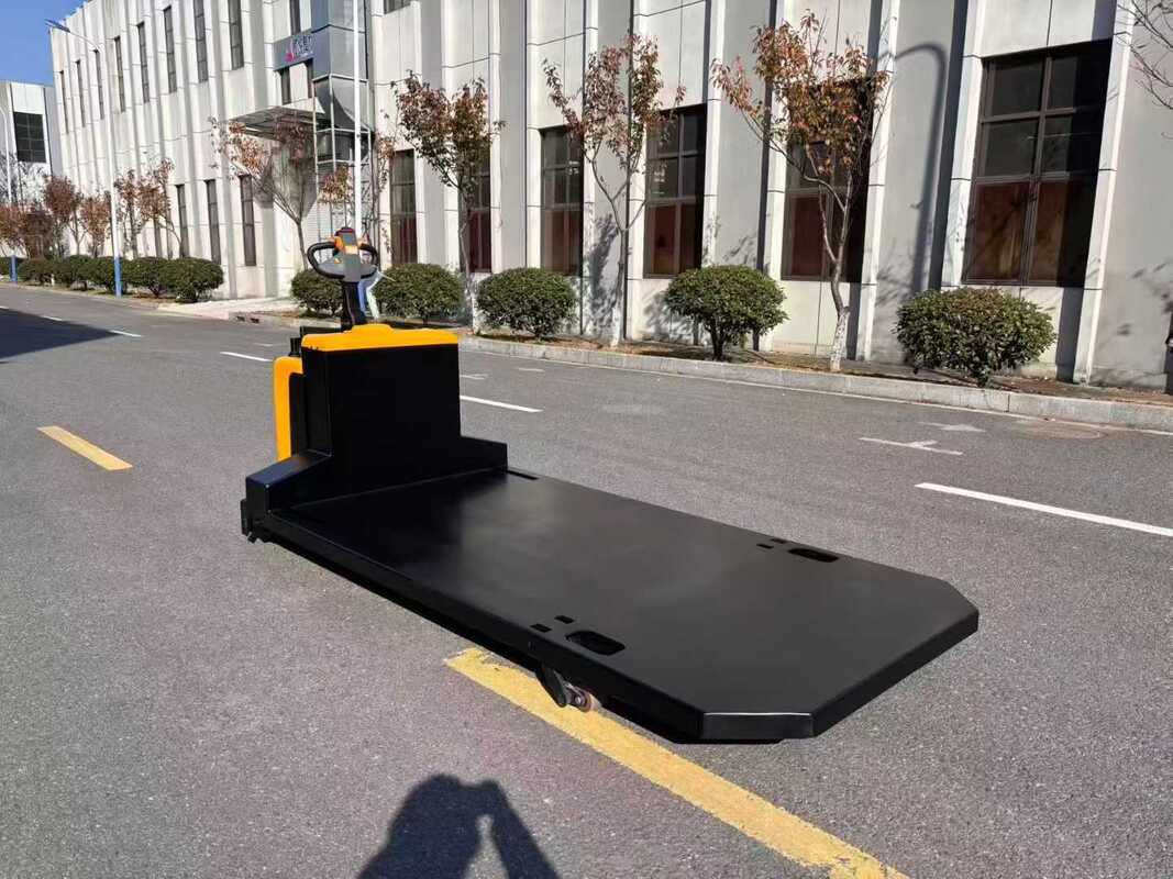 Electric Platform Trolley, Heavy-duty 3000kg Capacity, Low-profile Design For Effortless Loading, Ideal For Industrial Material Handling.